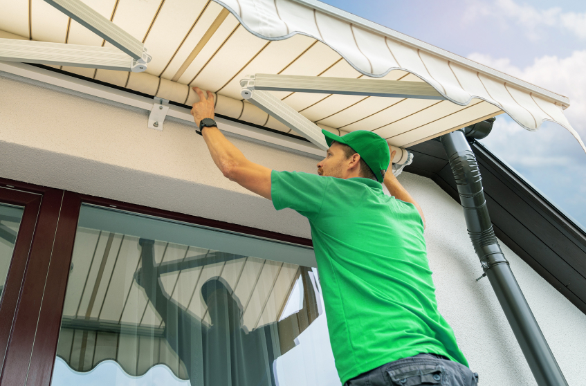 Instalación de toldos