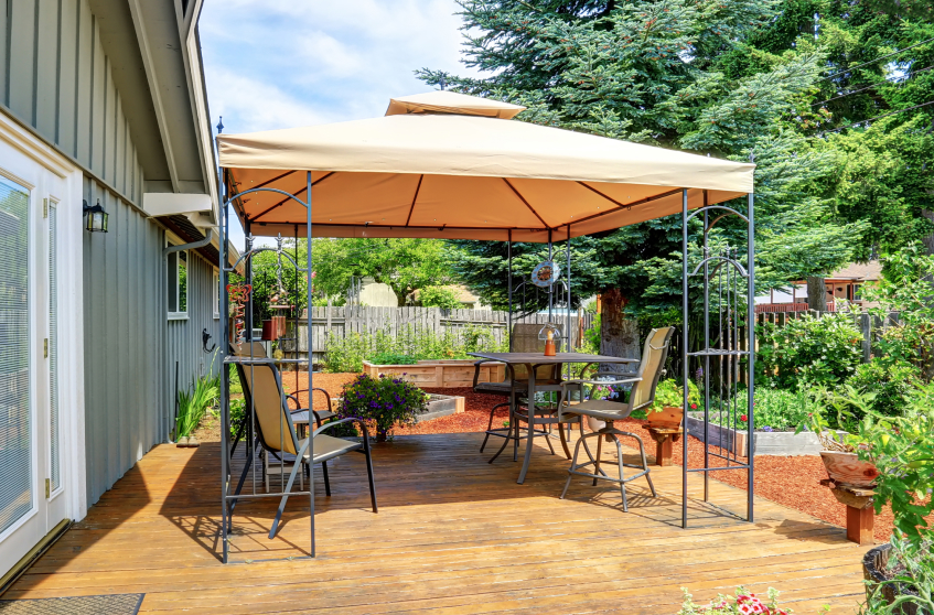 Instalación de pérgolas